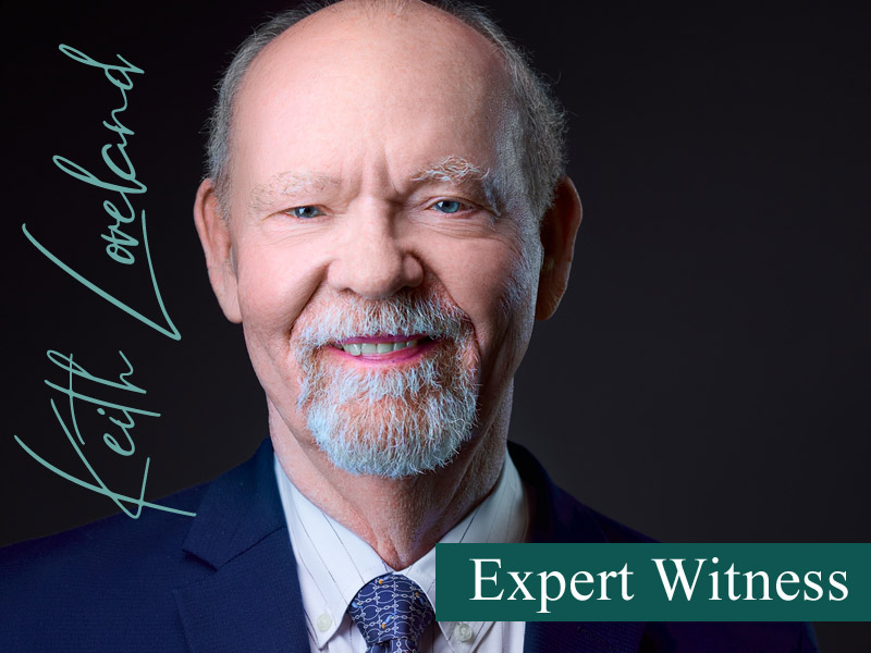 Keith Loveland, Expert Witness